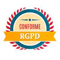 Badge ViteUnDevis : Conforme RGPD
